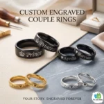 Customized Engraved Name Rings - Image 6
