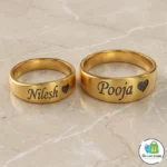 Customized Engraved Name Rings - Image 4