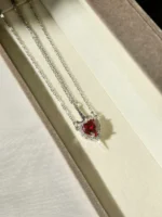 Heart & Sword Couple Necklace - Image 8
