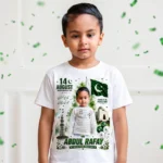 Cusomised 14 August T-Shirts - Image 4