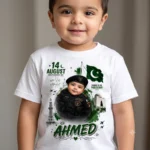 Cusomised 14 August T-Shirts - Image 2