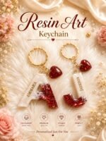 Customized Resin Art Keychains - Image 10